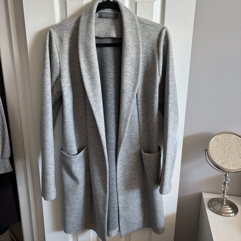 Suzy Shier Gray Coat